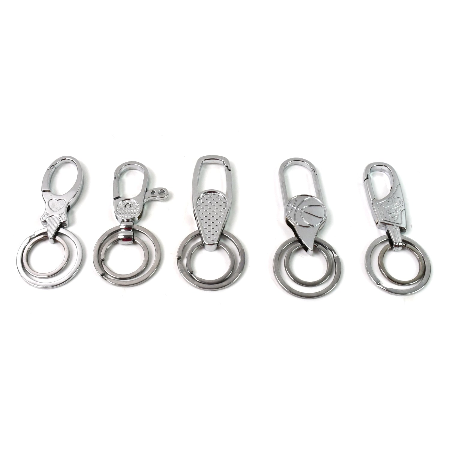 Luxury Stainless Steel Keychain