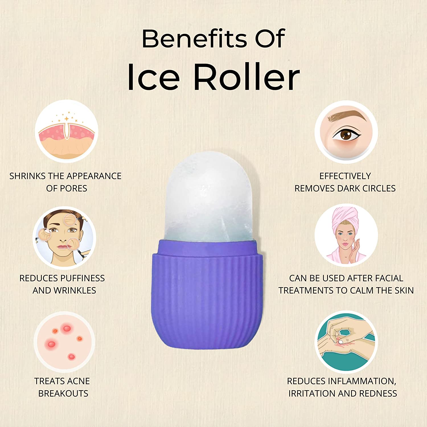 Beauty Ice Face Roller
