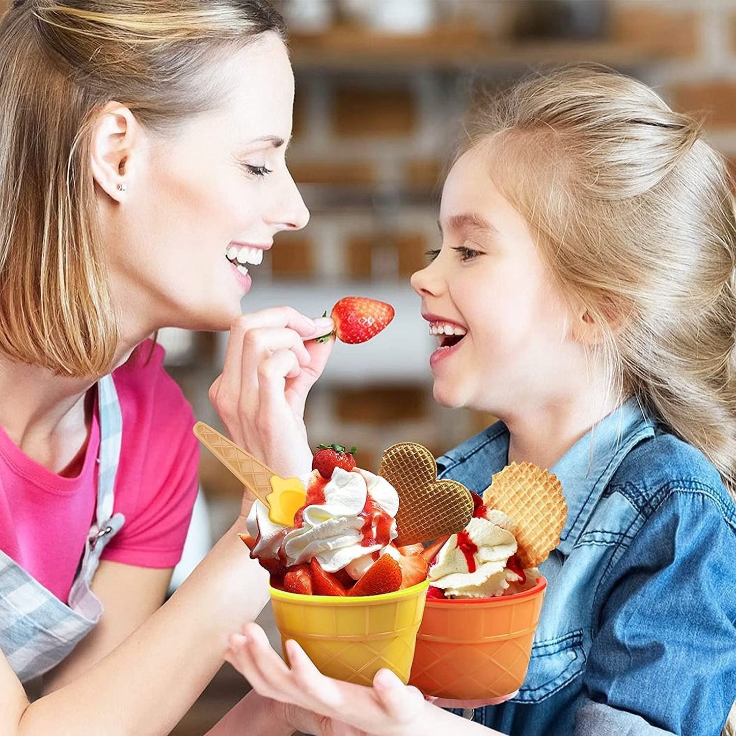 Ice Cream Bowl & Spoon Set