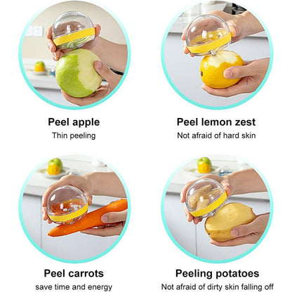 Round Peeler Container