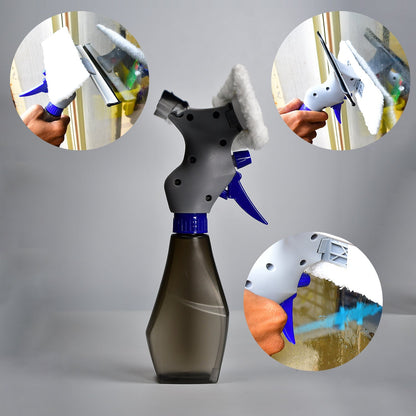 3-in-1 Spray Glass Cleaner Brush