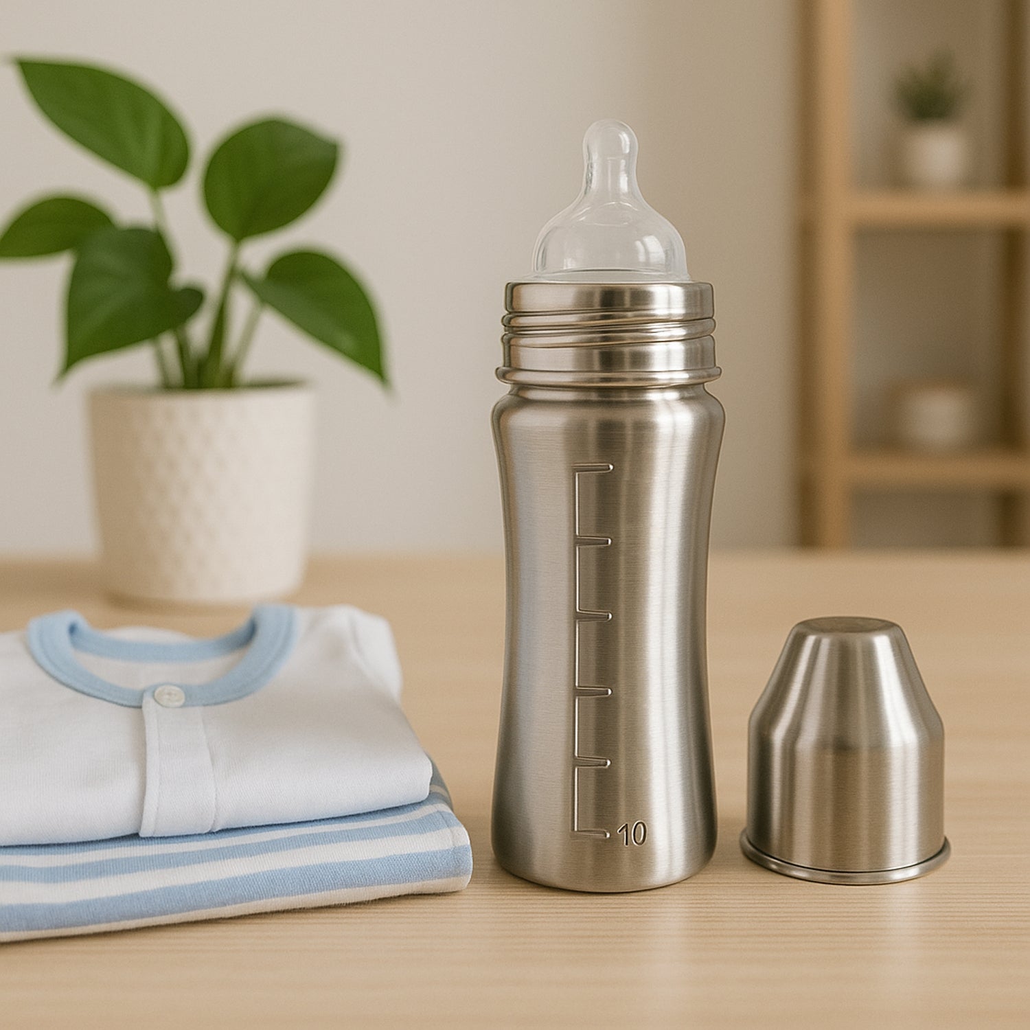 Stainless Steel Baby Bottle