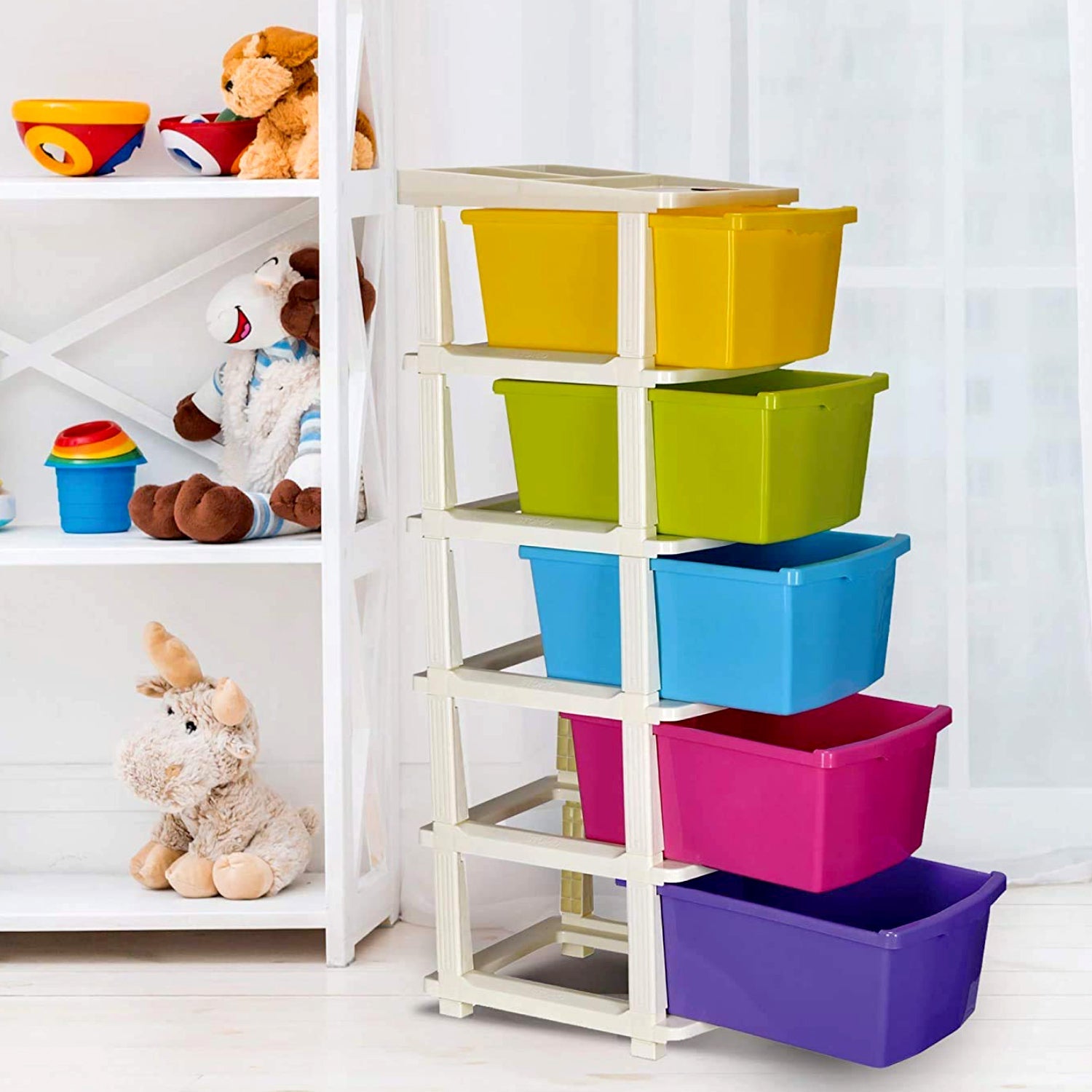 5-Layer Modular Drawer Organizer