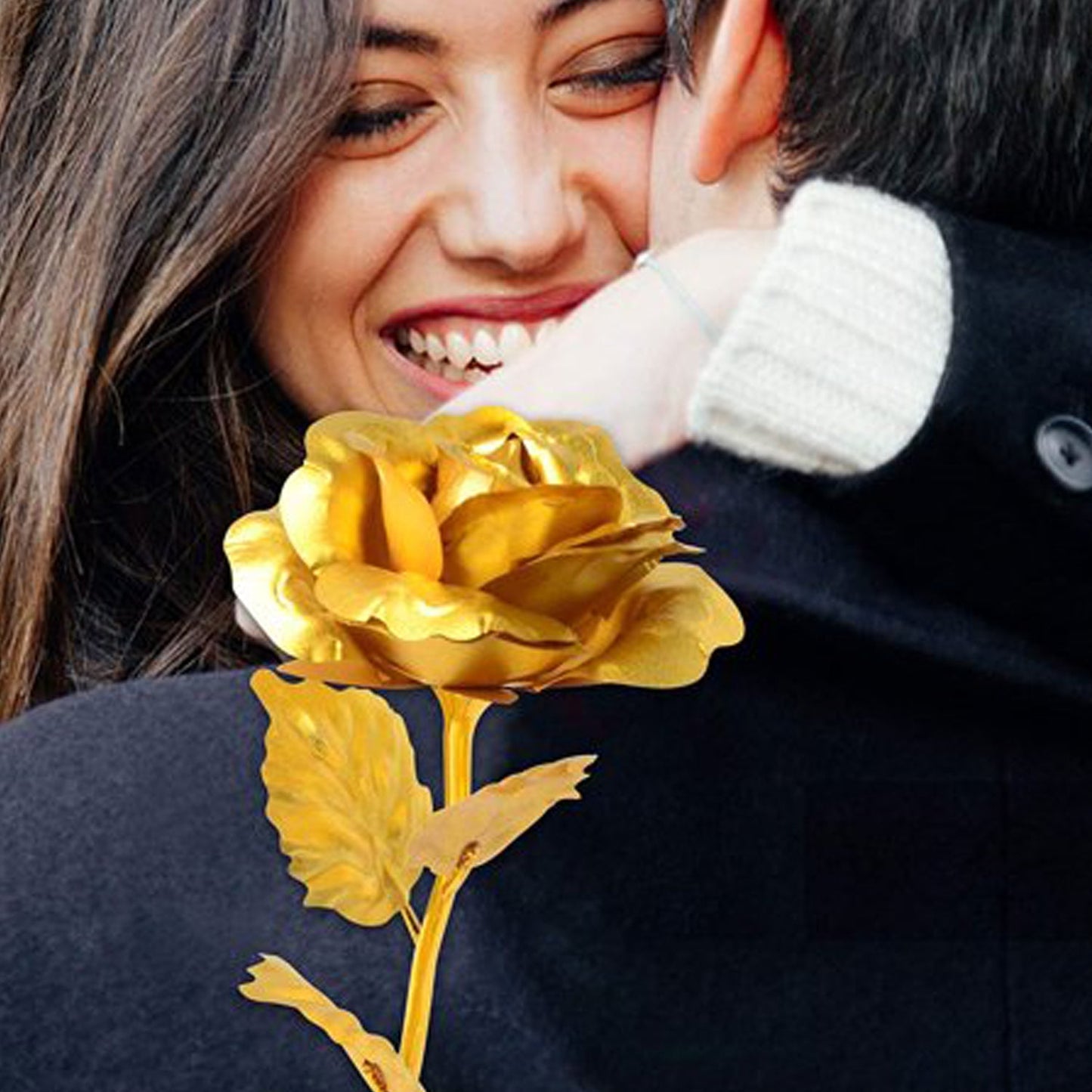 Gold Plated Rose With Premium Box