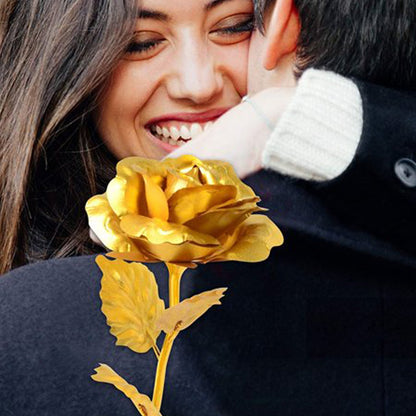 Gold Plated Rose With Premium Box