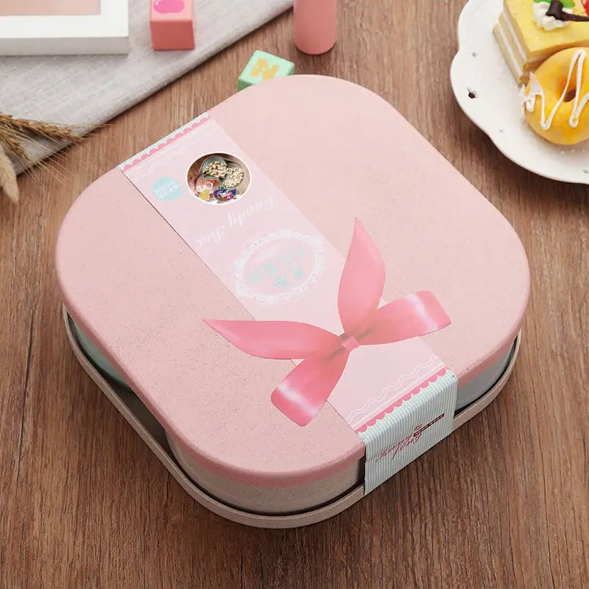 Rotating Compartment Candy Box