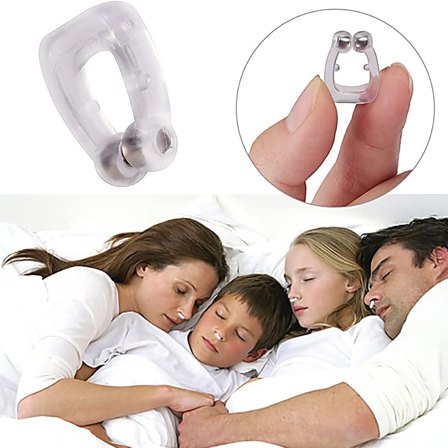 Magnetic Anti-Snore Clip