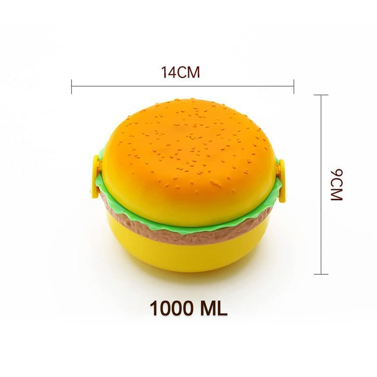 Burger-Shaped Kids' Lunchbox