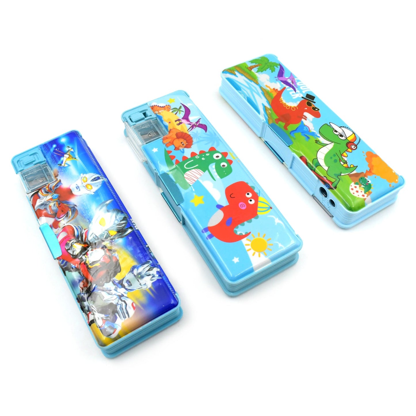 Cartoon Double-Deck Pencil Case