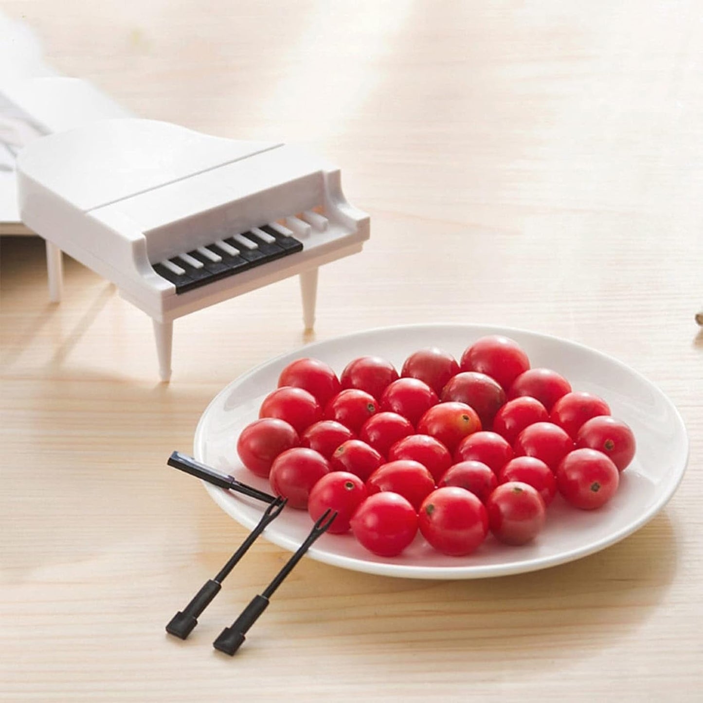 Creative Piano Fruit Forks Set (10pcs)