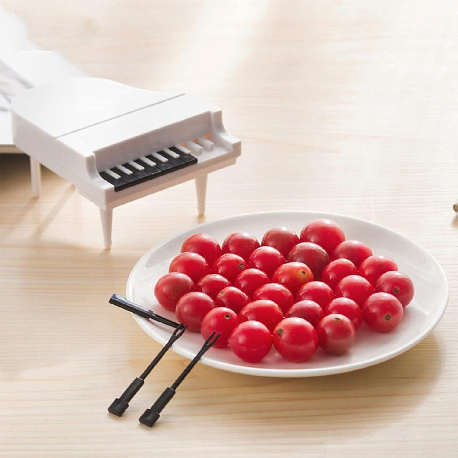 Creative Piano Fruit Forks Set (10pcs)