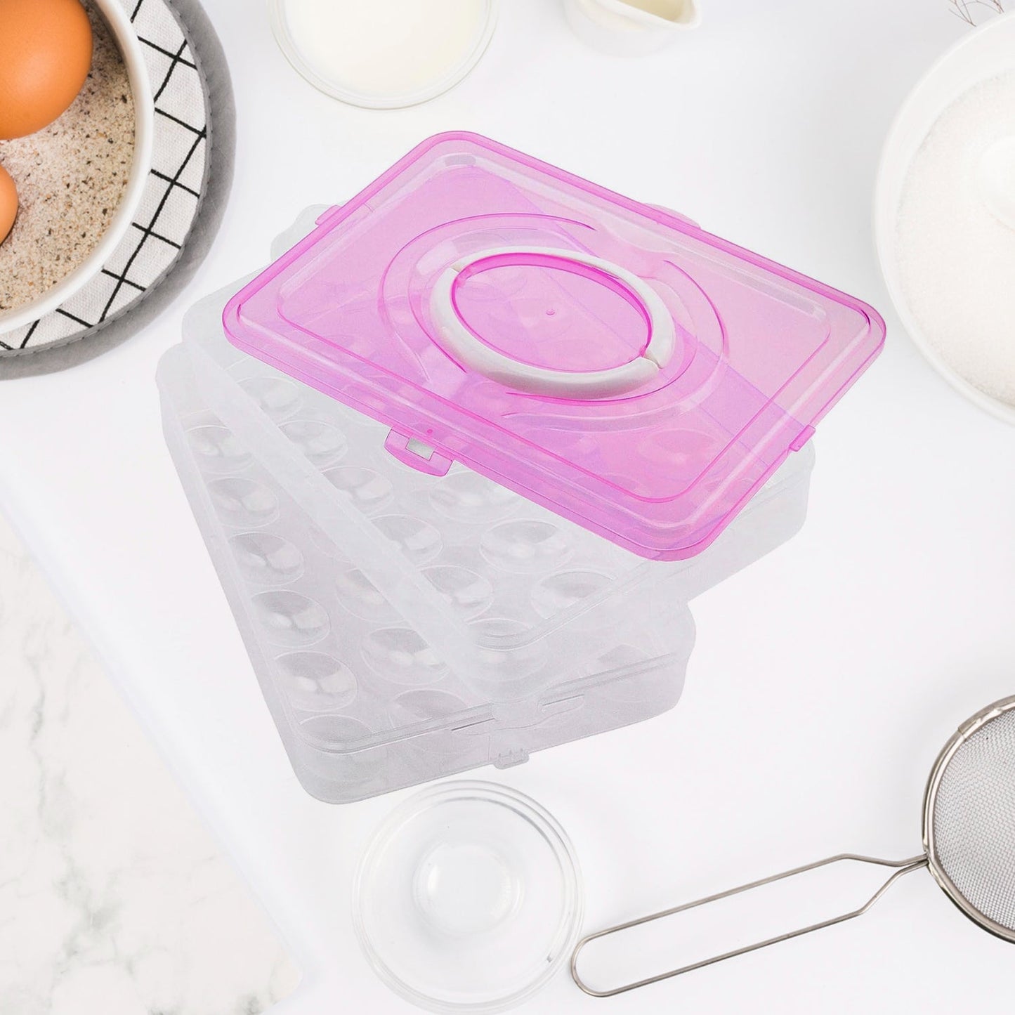 Double Layer Egg Box