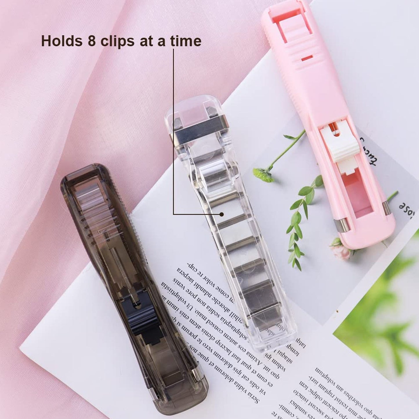 Portable Paper Clamp with 8 Clips