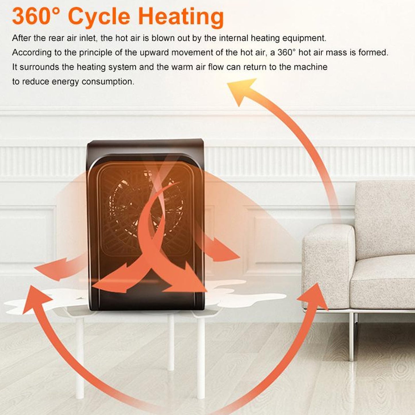 Portable Room Heater – 220V
