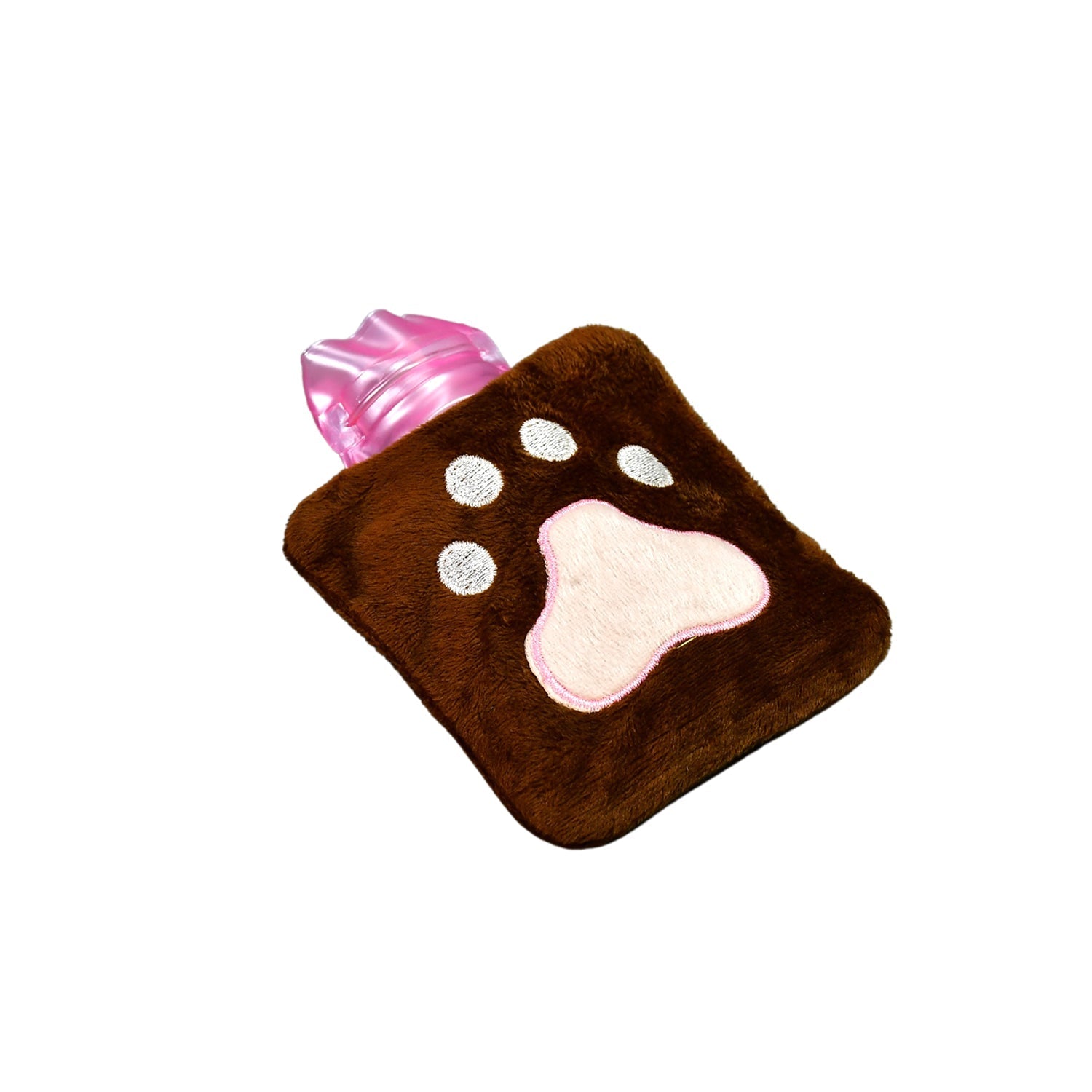 Paw Print Small Hot Water Bag With Cover