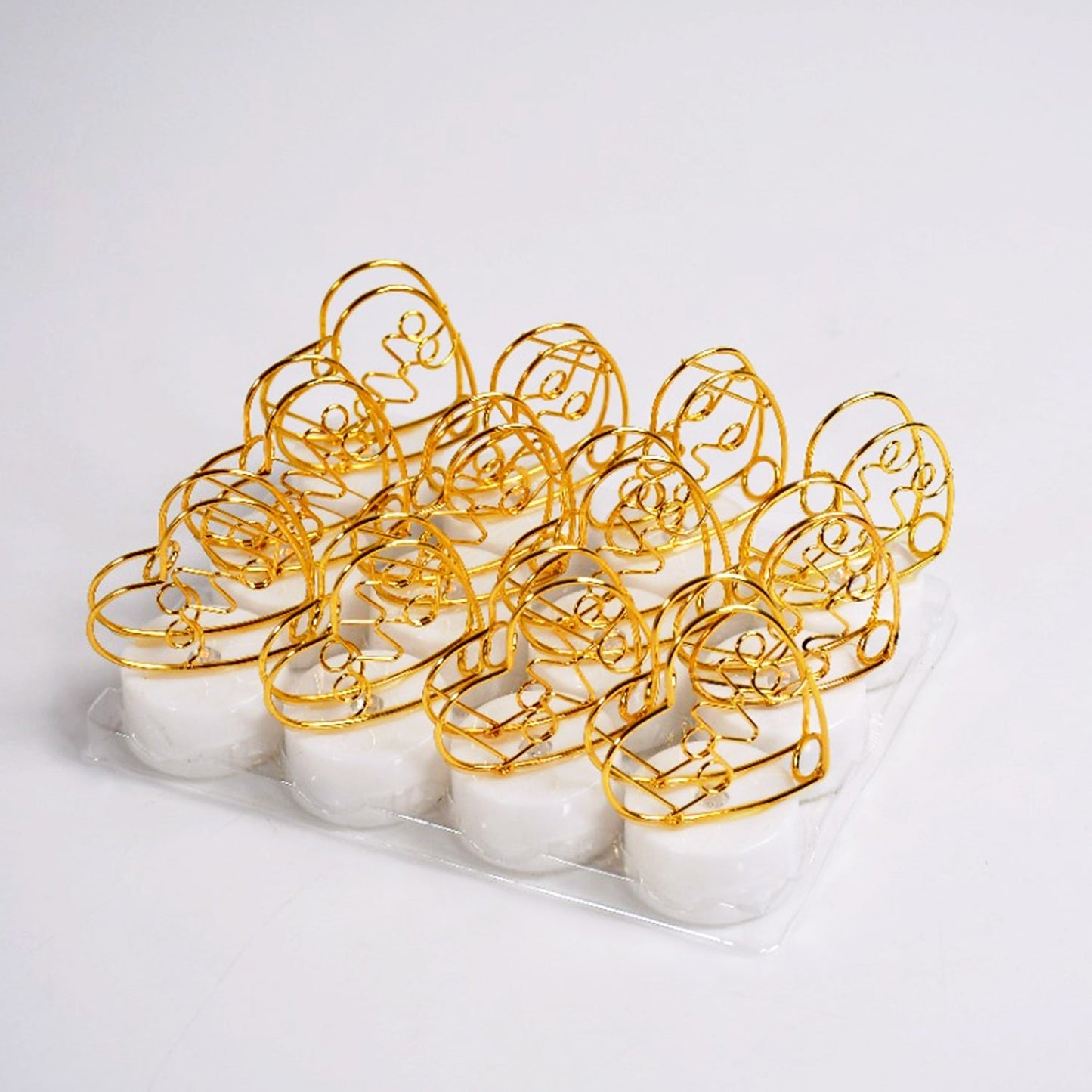 Flameless Heart LED Candles (12 Pcs)