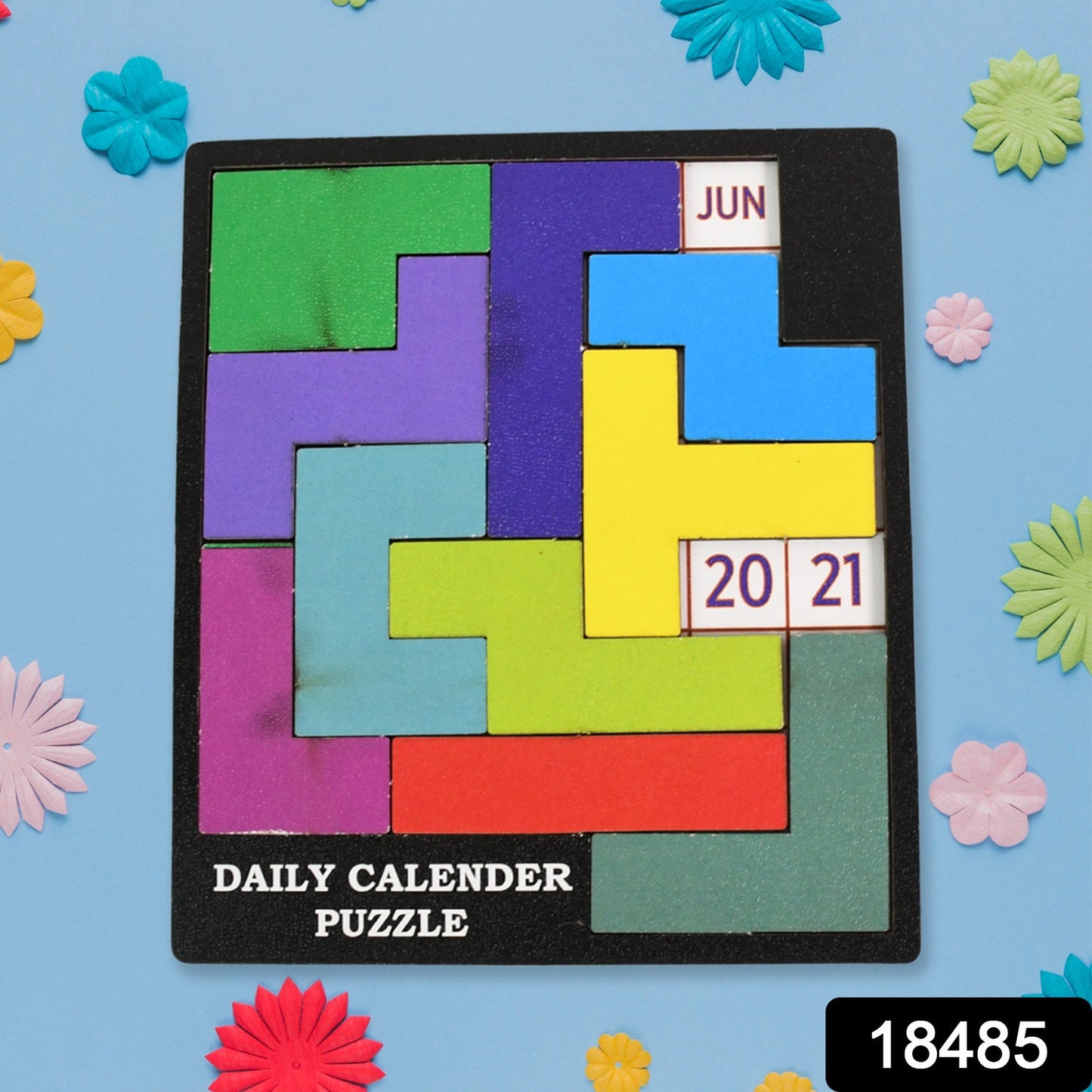 Wooden Daily Calendar Puzzle