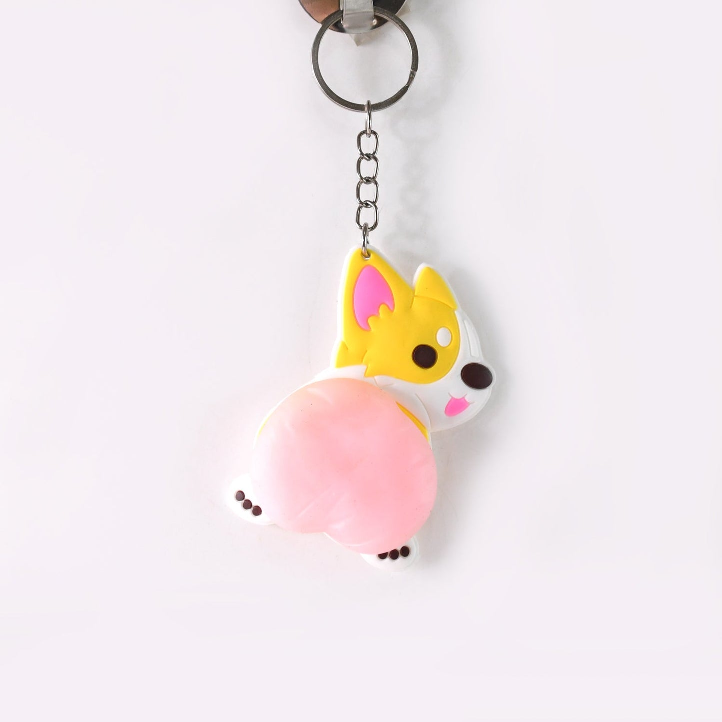 Animal Squeeze Keychain Toy