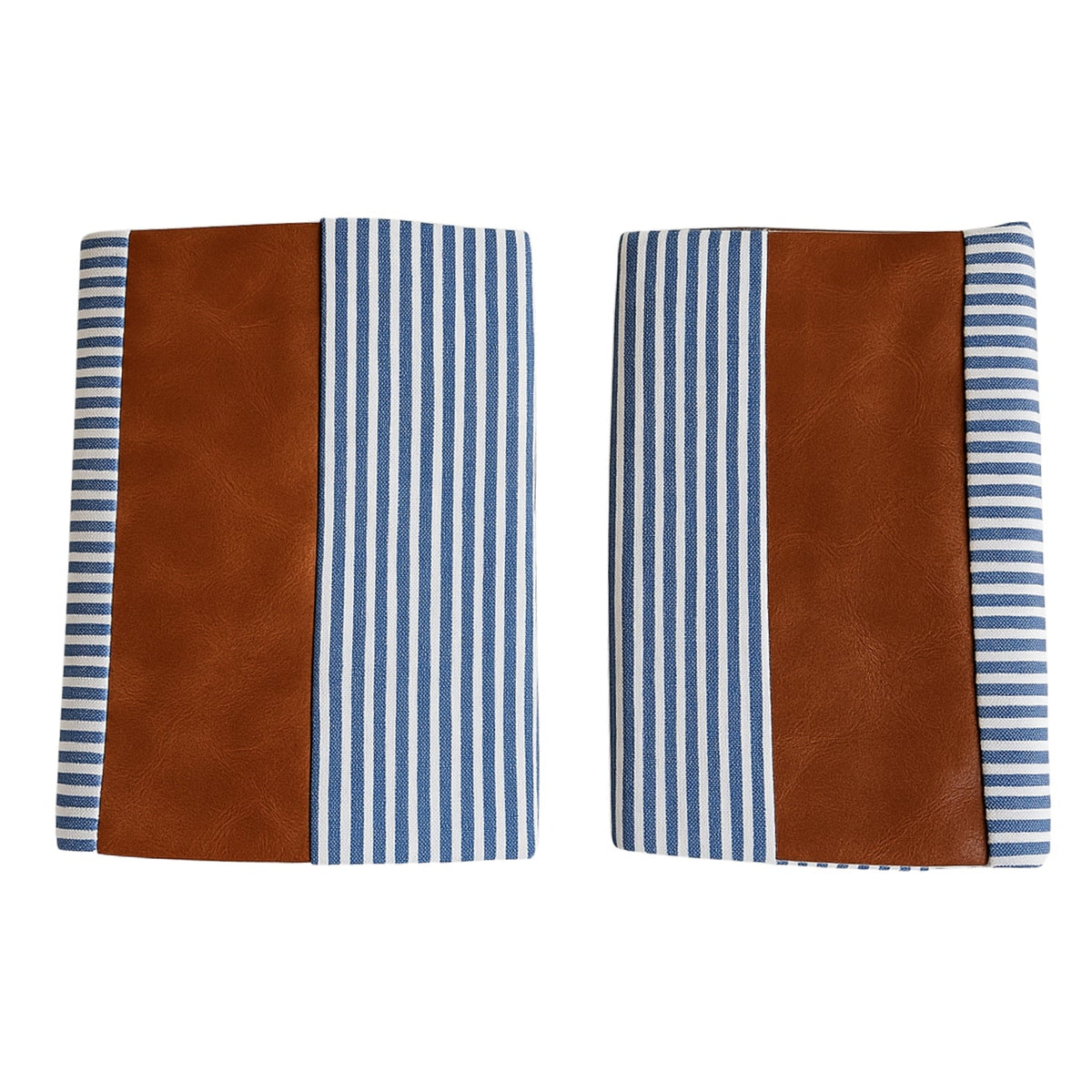 Leather & Cotton Pillow Covers