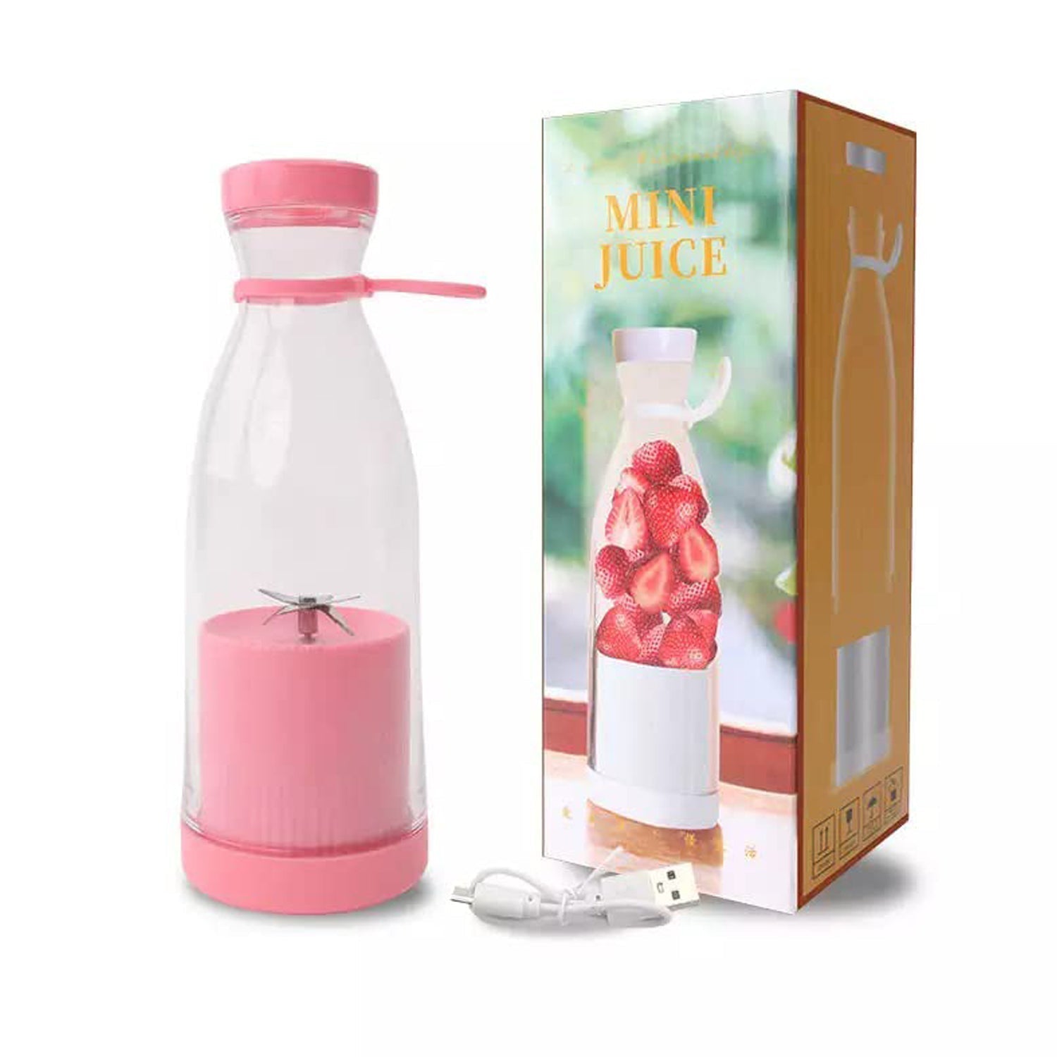 Portable Juicer Blender Bottle