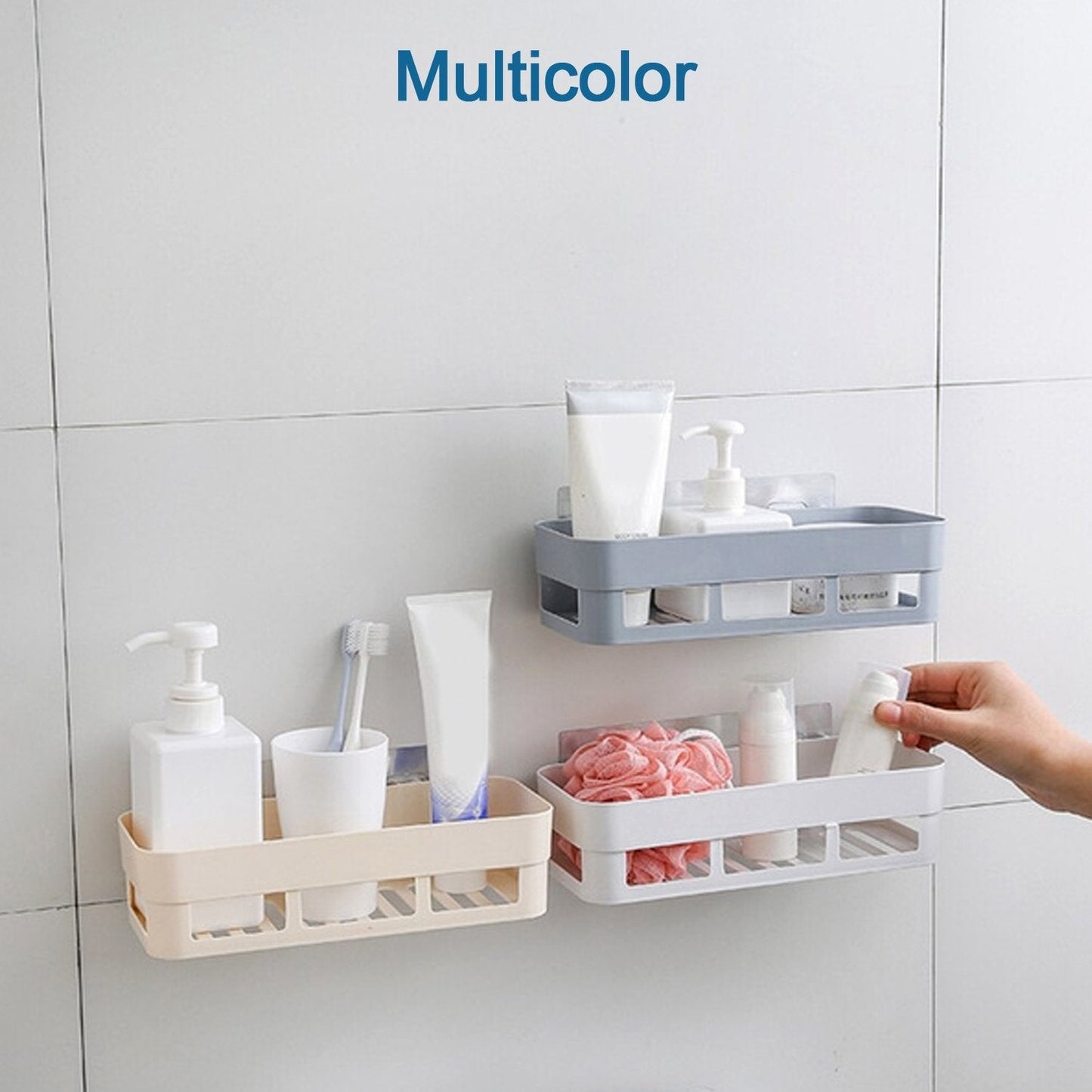 Corner Shower Caddy with Suction Cups