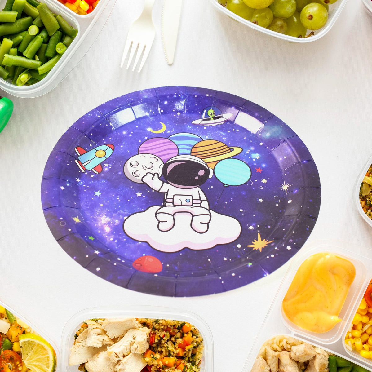 Birthday Paper Plates Set
