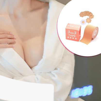 Boob Tape With 10 Pairs Nipple Cover