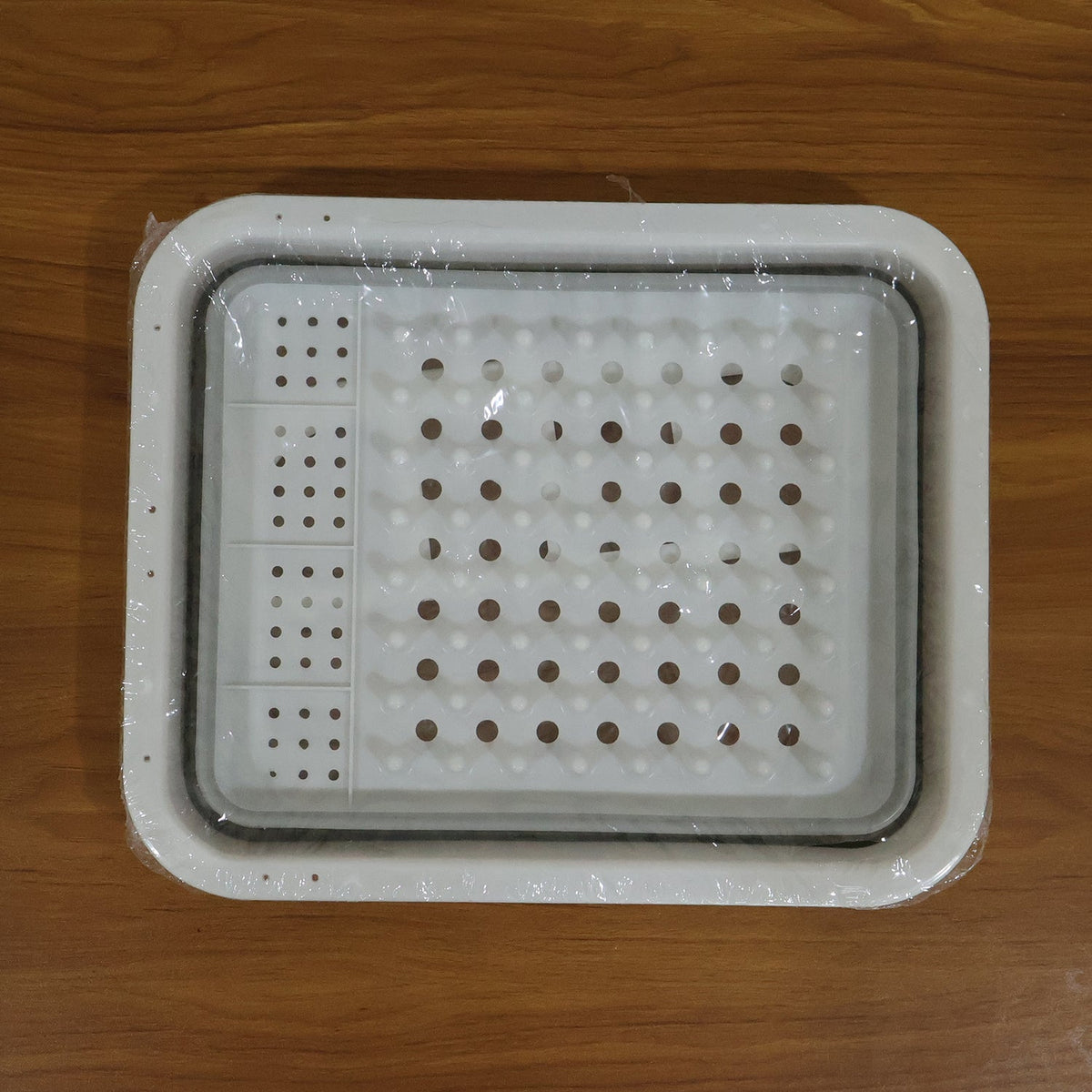 Collapsible Folding Silicone Dish Drying Drainer Rack