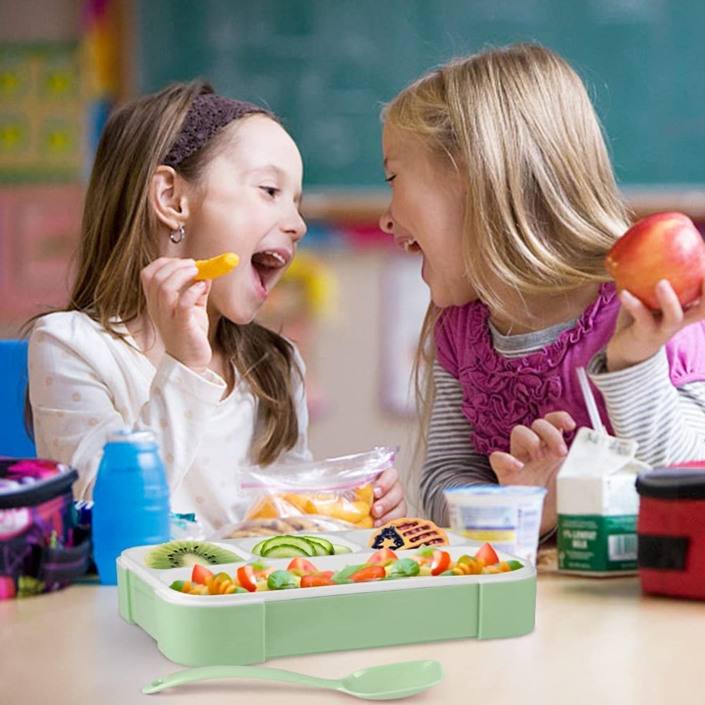 4 Compartment Leak-Proof Lunch Box