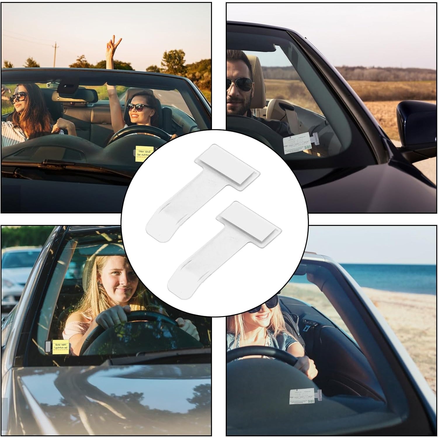 Car Ticket Holder Clip