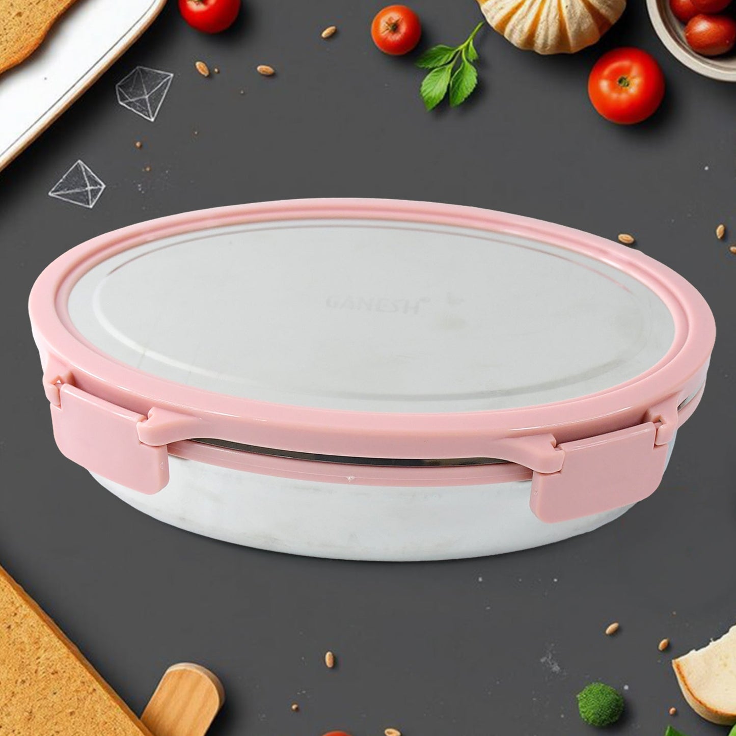 Ganesh Classy 2-Piece Lunch Box Set