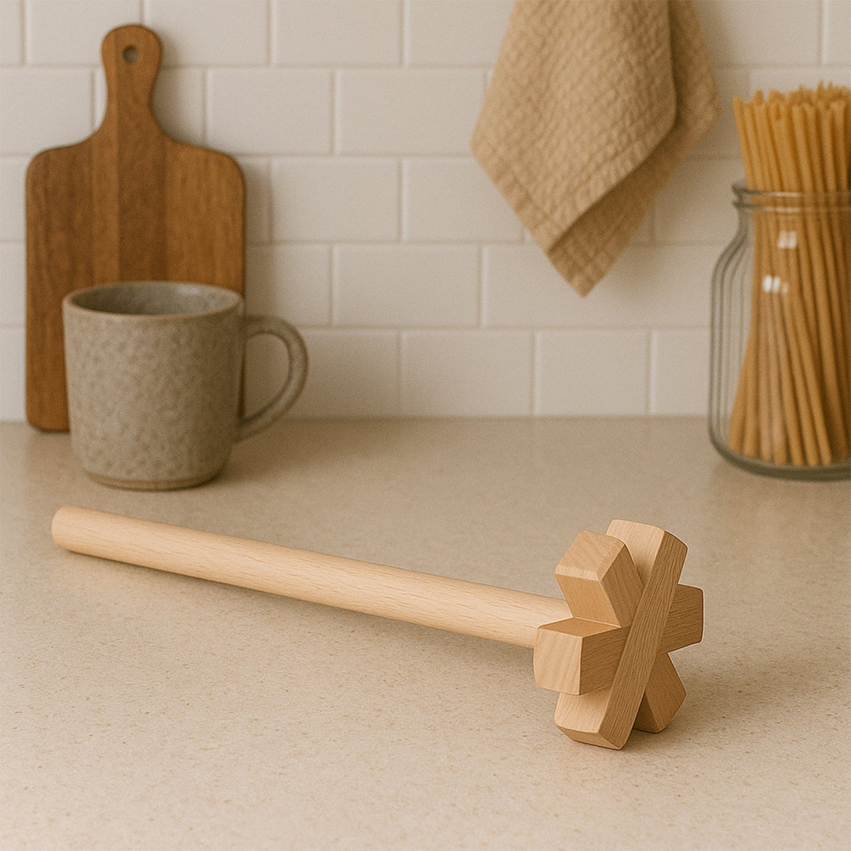 Wooden Blender For All Kitchen Purposes