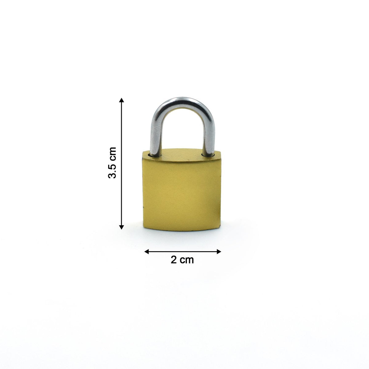 Cut-Resistant Brass Padlock