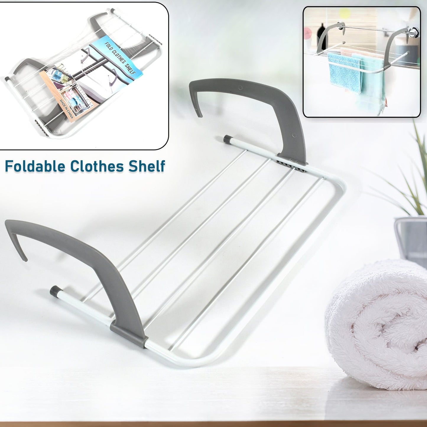 Folding Clothes Drying Rack