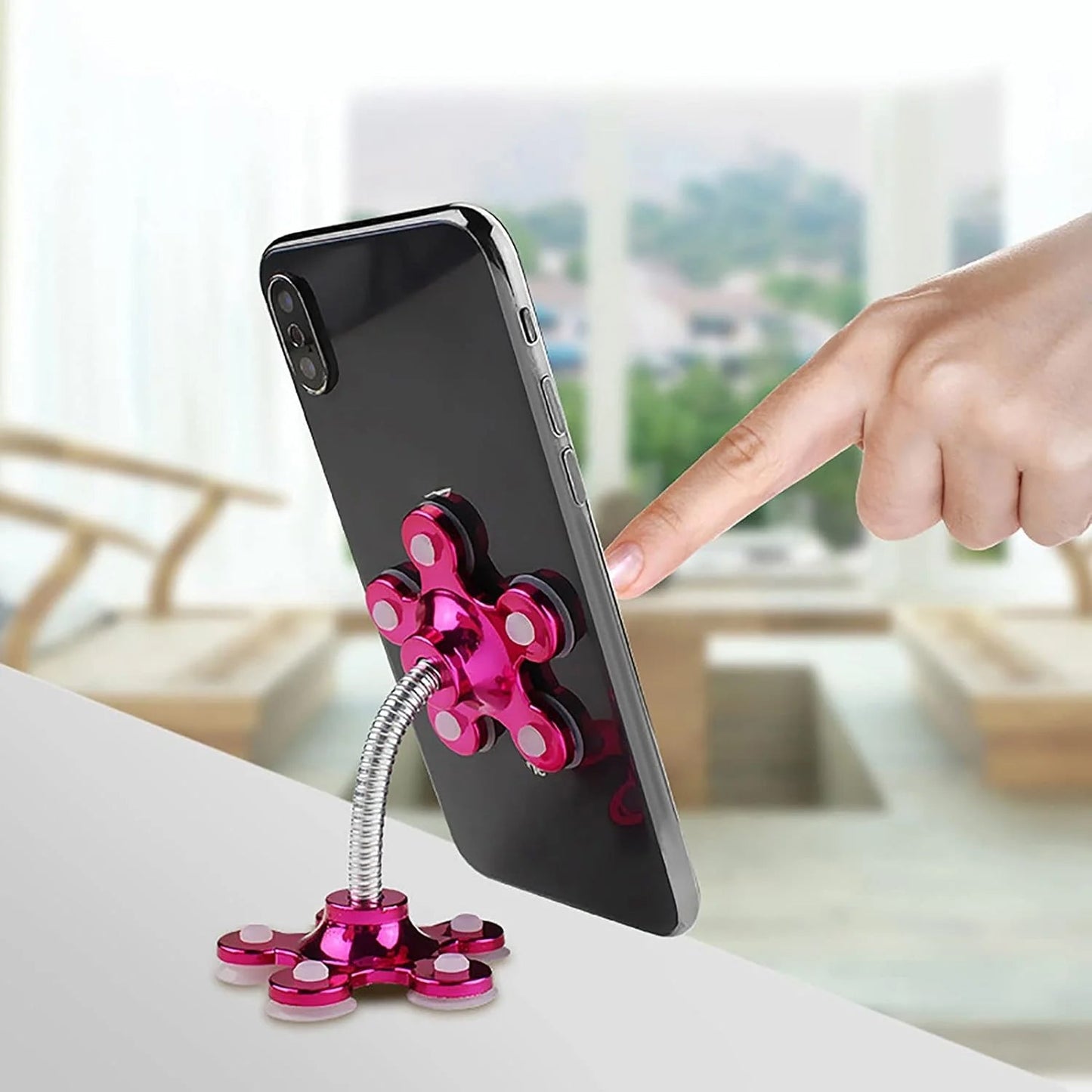 Flower Car Phone Holder