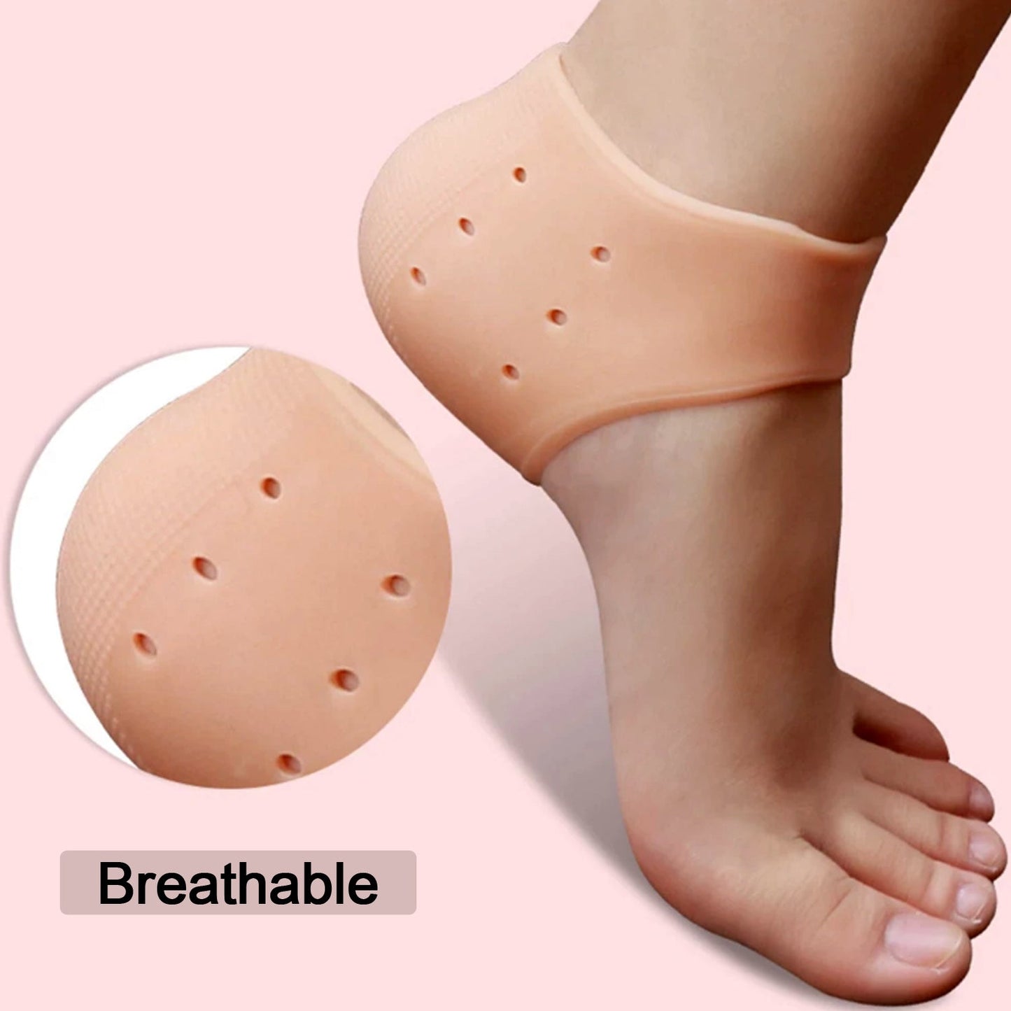 Anti Crack Silicon Gel Heel Moisturizing Socks