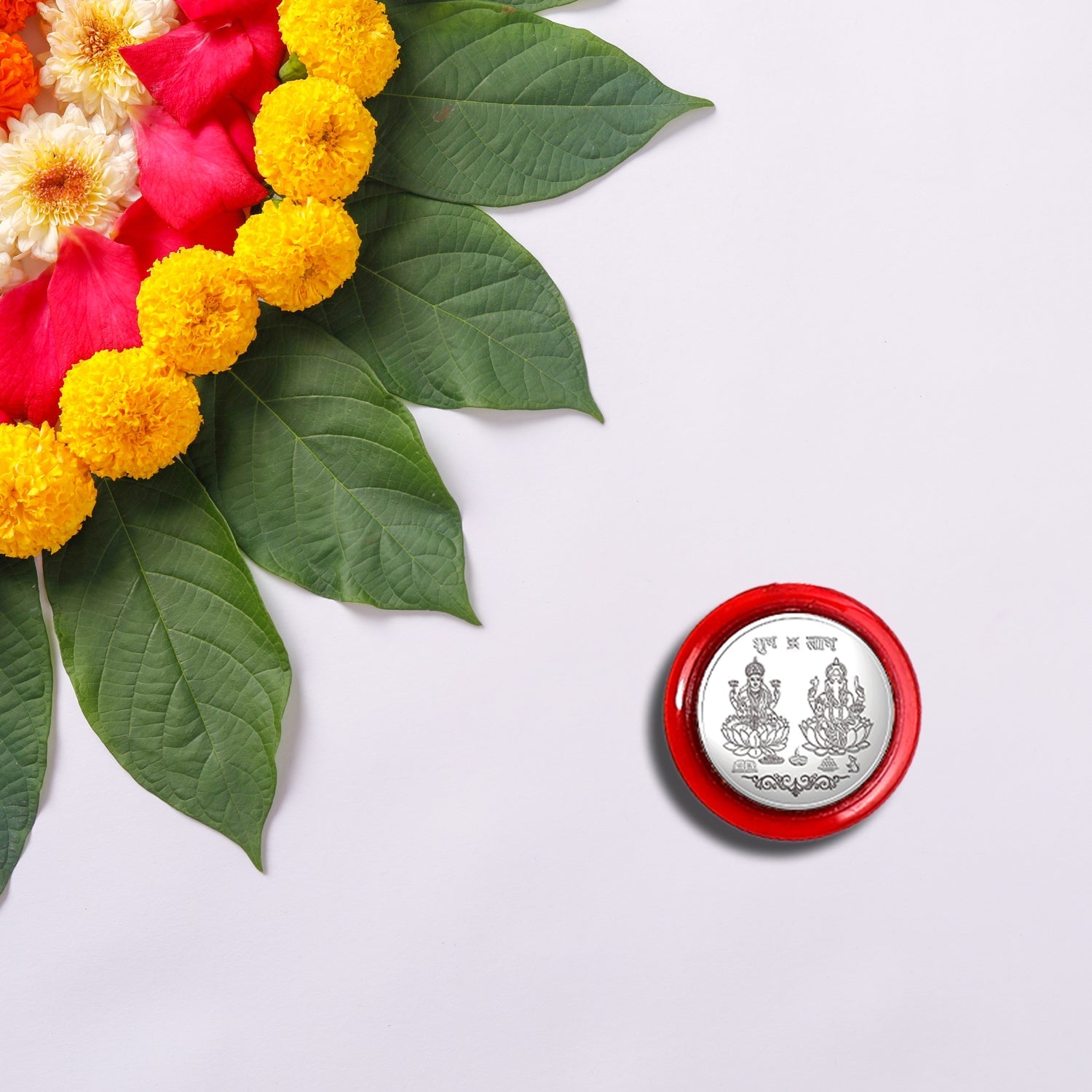 866 Pure Silver Coin For Gift  Pooja