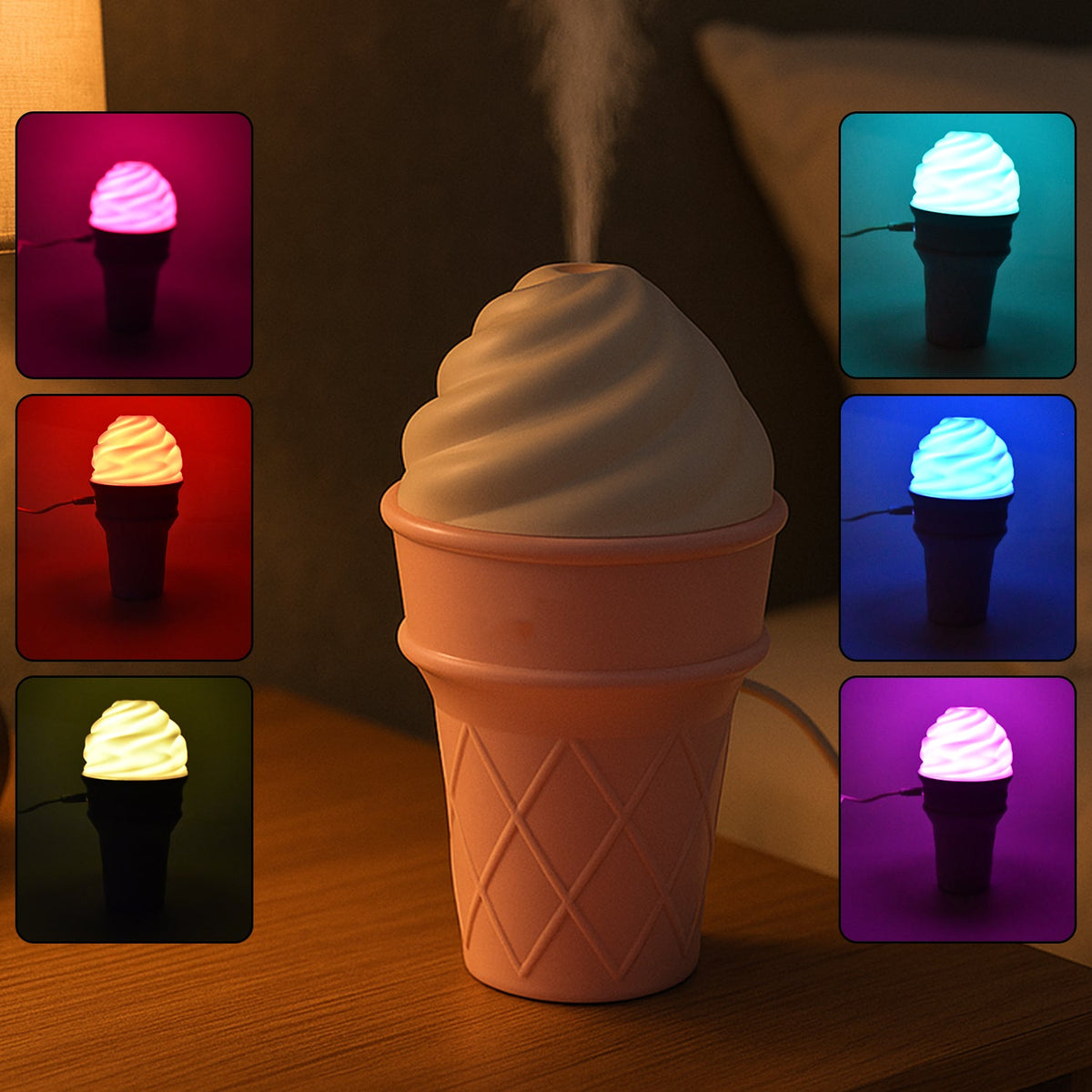 Ice Cream Cone Humidifier