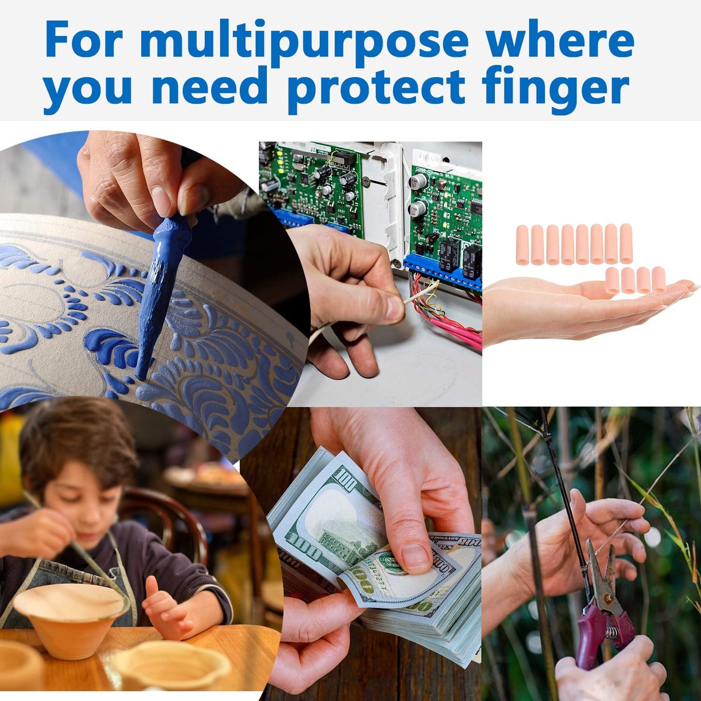 Silicone Finger Pain Protectors