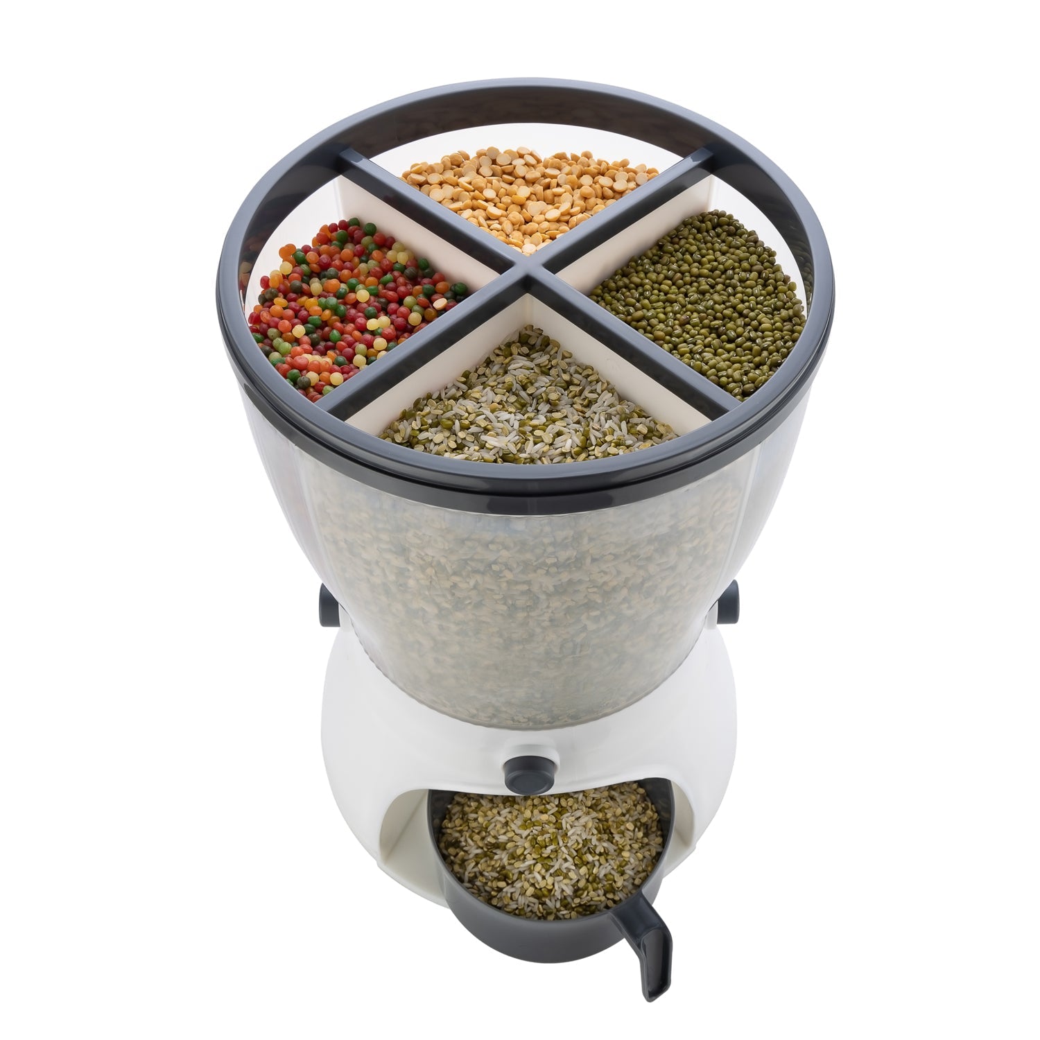 4-in-1 Grain Dispenser Container