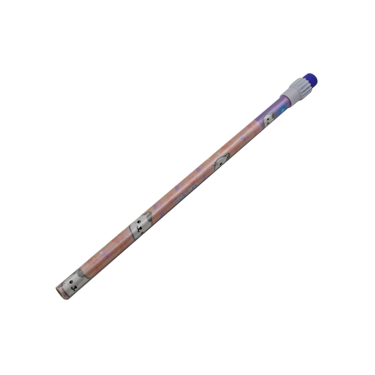 Cute Animal Pencil Set with Eraser & Sharpener (14 Pc)
