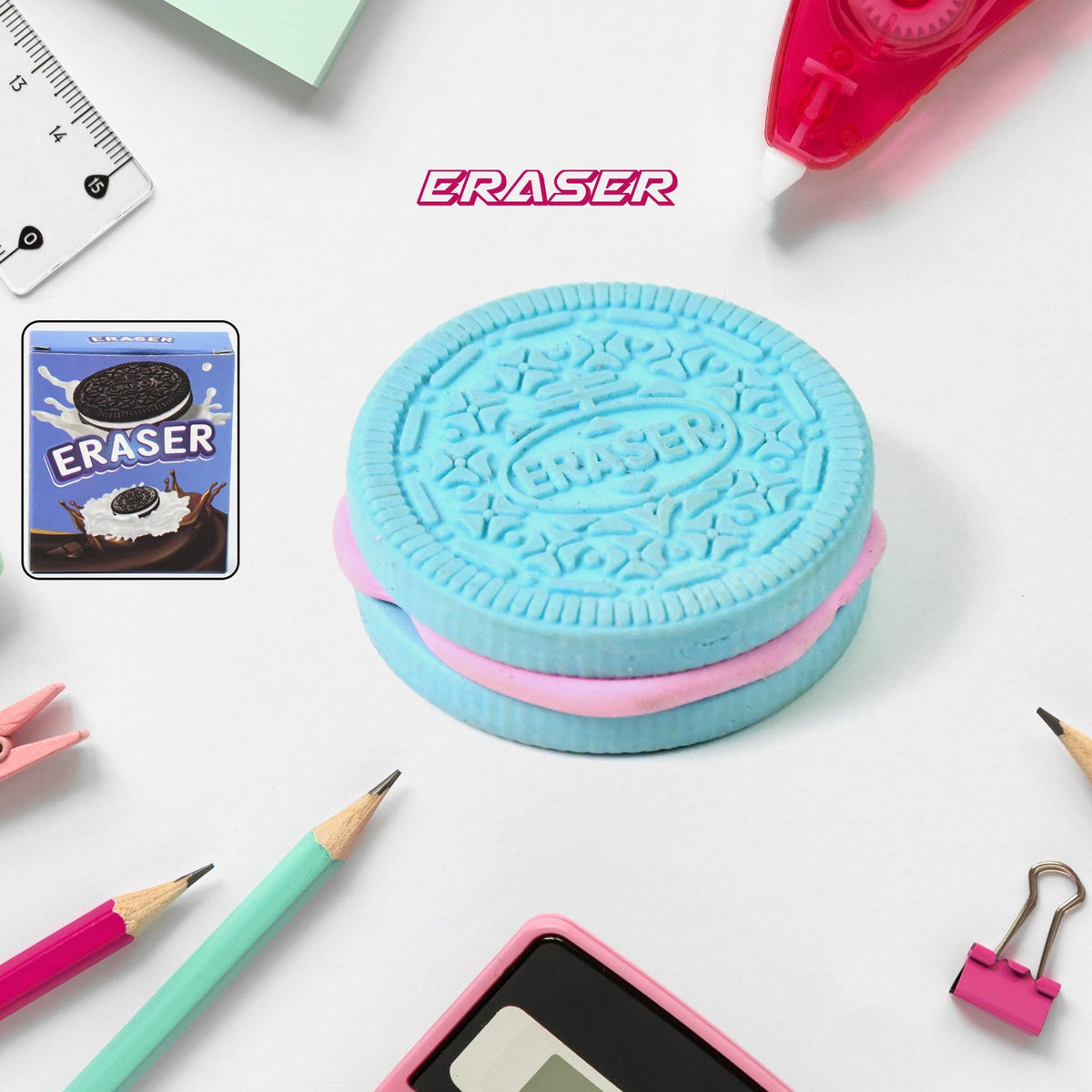 Biscuit Eraser for Kids