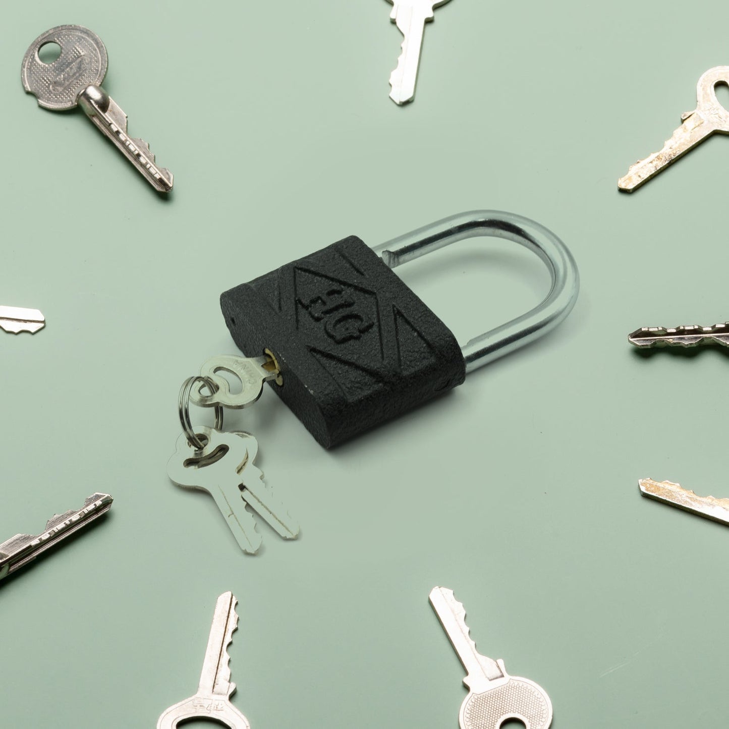 Heavy Iron Padlock