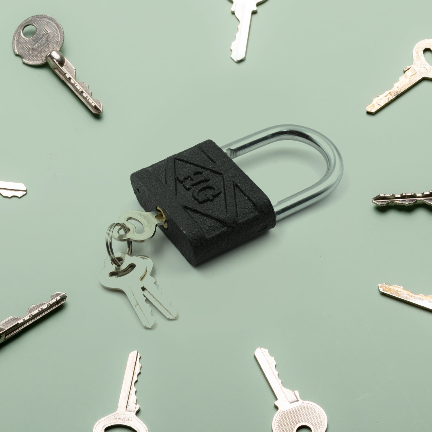 Heavy Iron Padlock