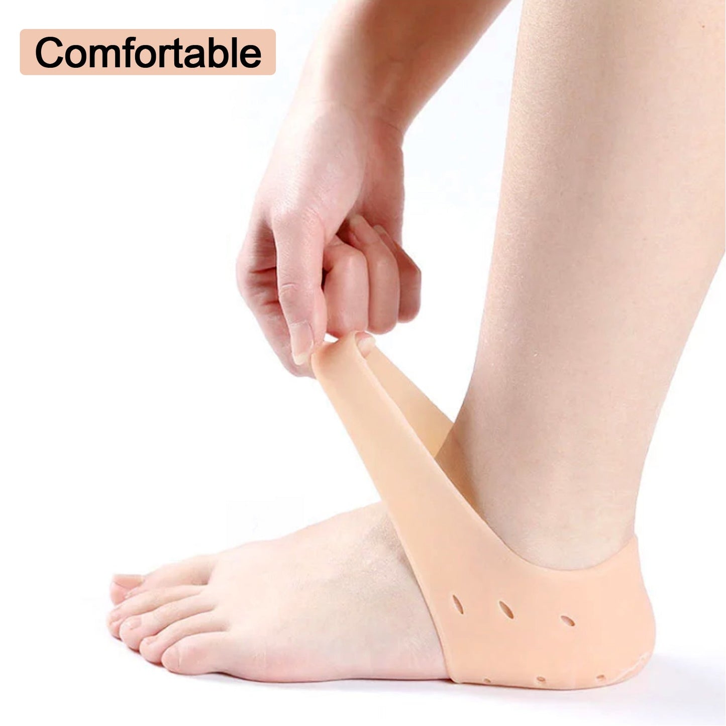Anti Crack Silicon Gel Heel Moisturizing Socks