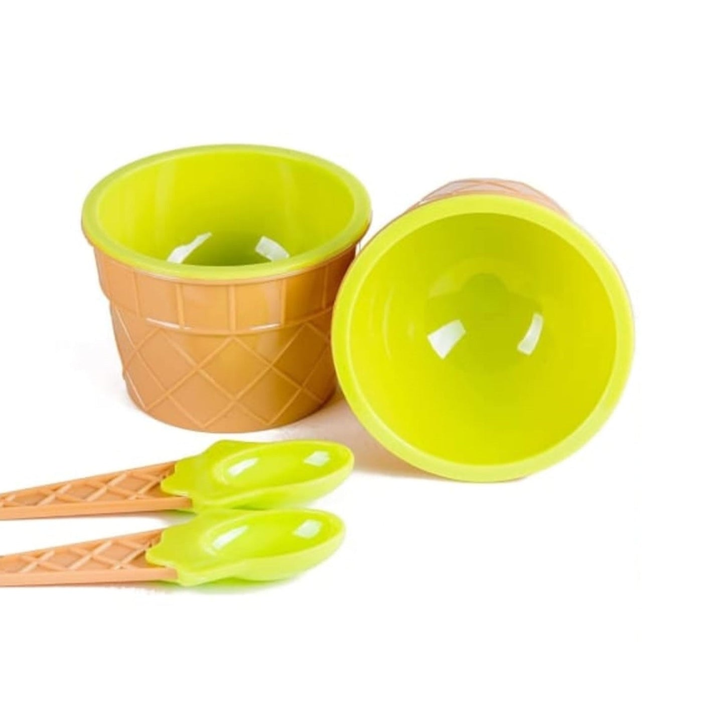 Waffle Cone Bowl Set