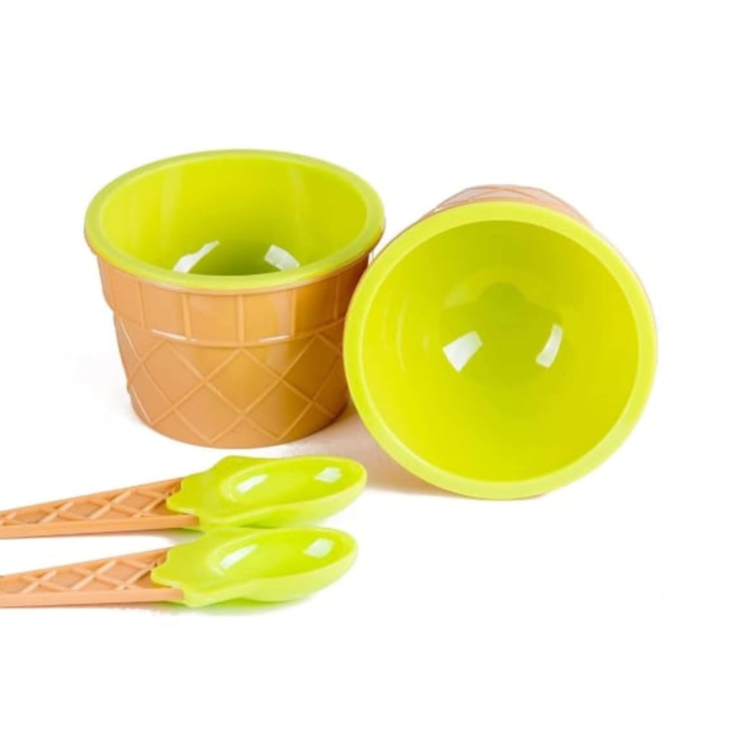Waffle Cone Bowl Set