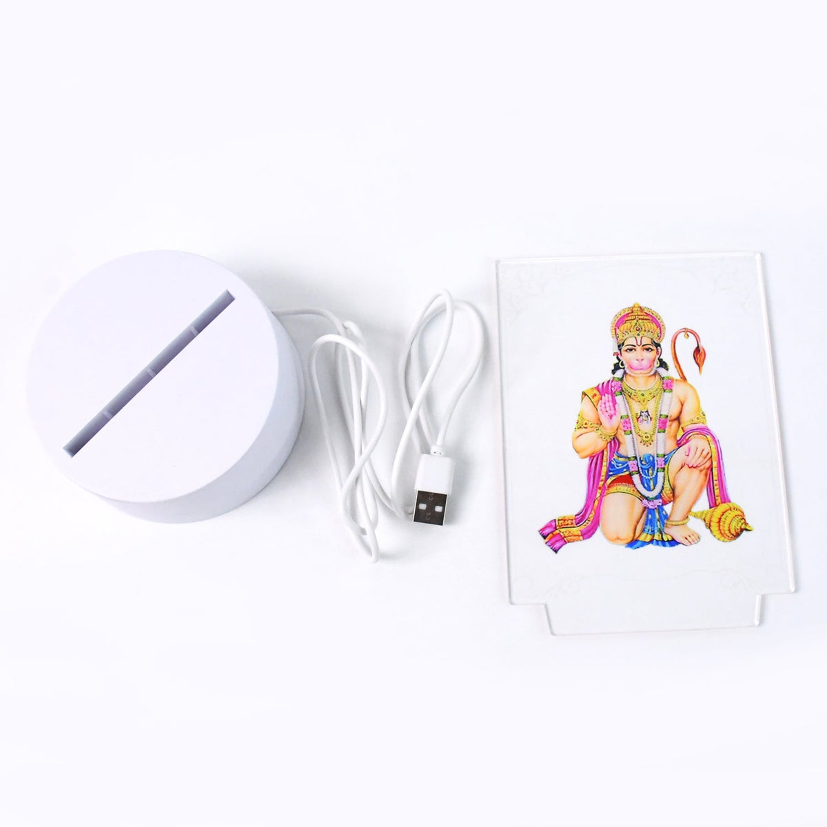 3D Lord Hanuman LED Lamp