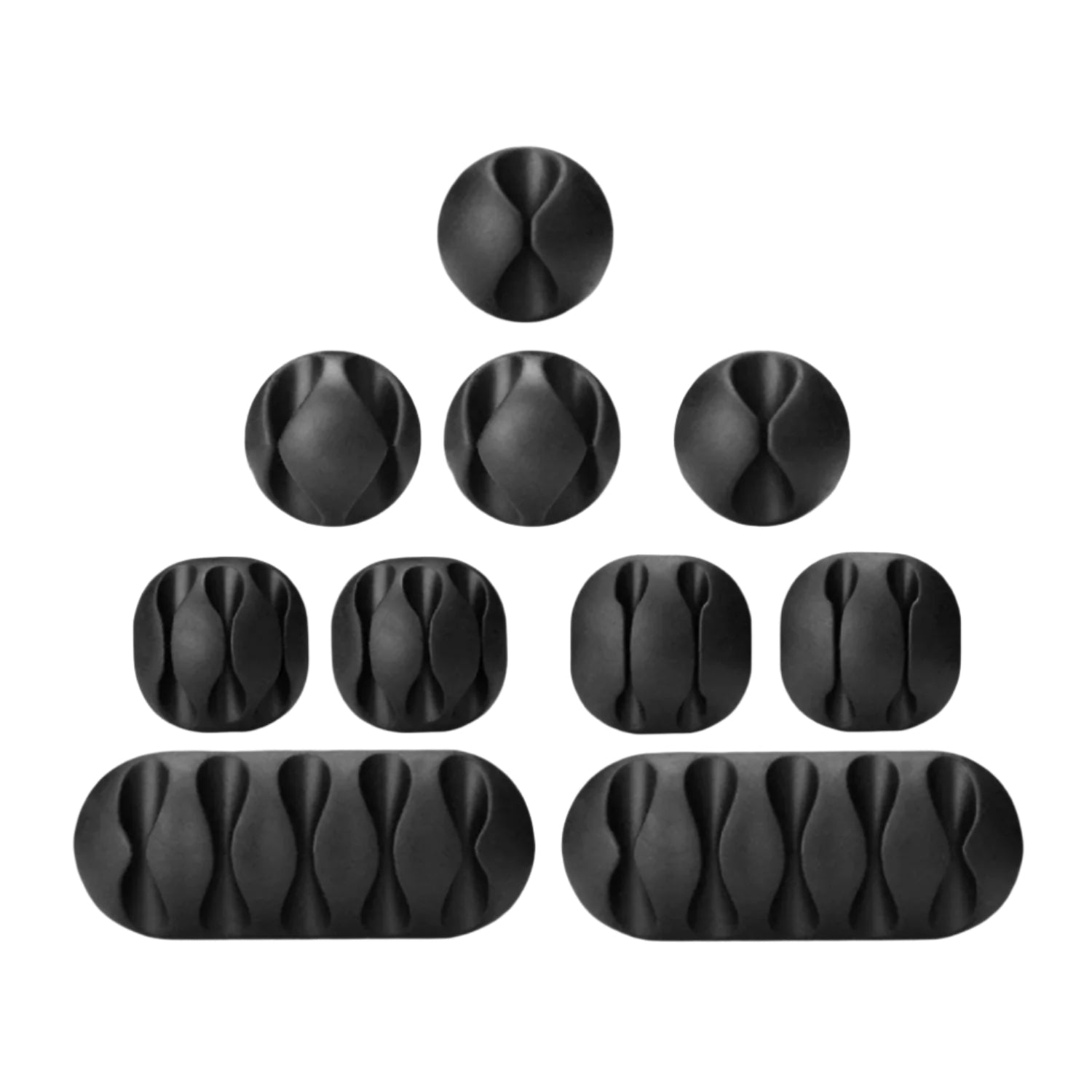 10-Pack Self-Adhesive Cable Clips