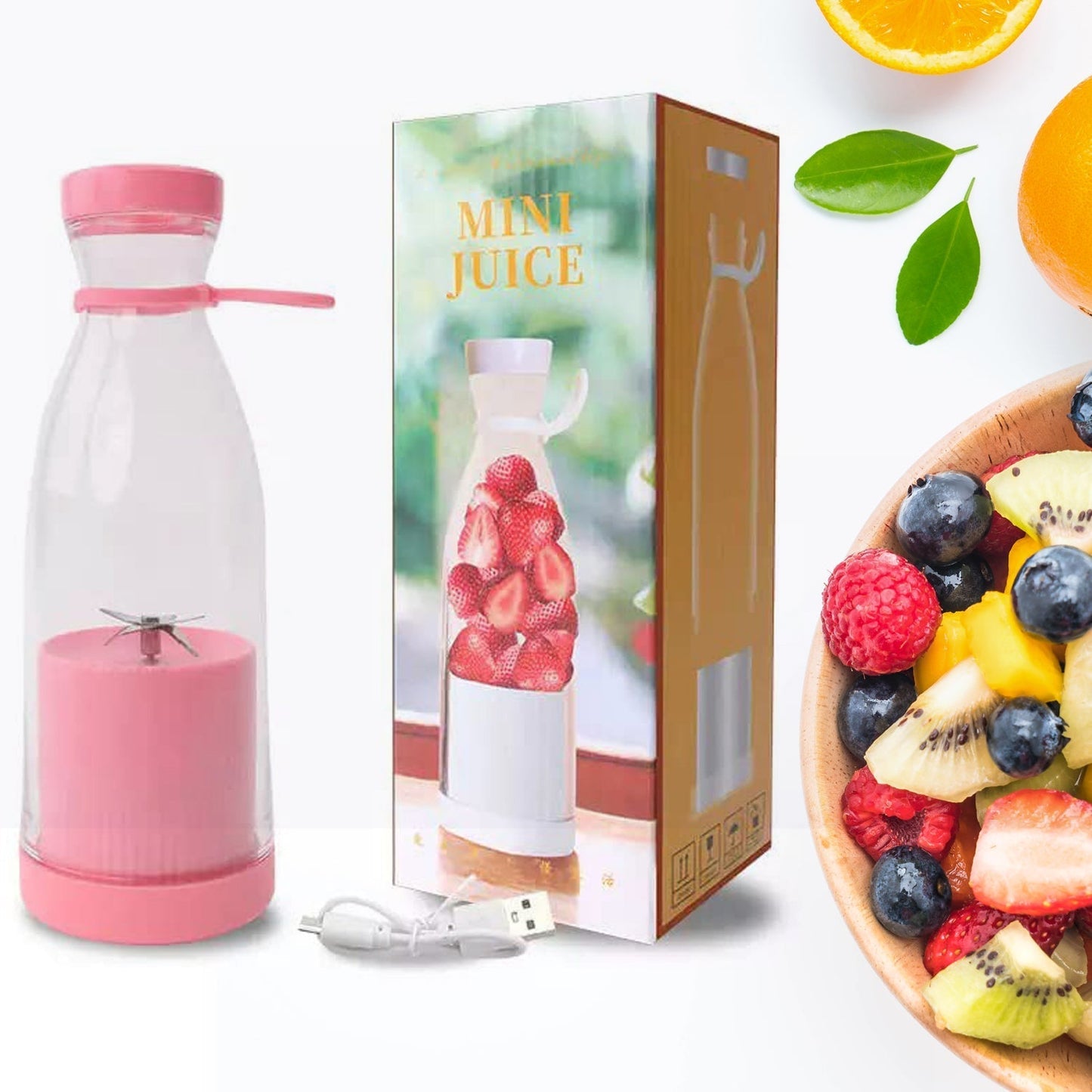 Portable Juicer Blender Bottle